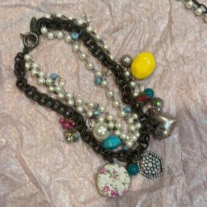 Plunder 3 strand necklace